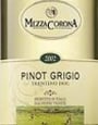 Mezzacorona Pinot Grigio 2002 Front Label