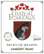 Seven of Hearts Chateau Figareaux Cabernet Franc 2010 Front Label