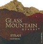 Glass Mountain Syrah 2000 Front Label