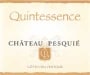 Chateau Pesquie Quintessence 1999 Front Label