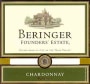 Beringer Founders Estate Chardonnay 2001 Front Label