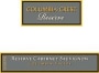 Columbia Crest Reserve Cabernet Sauvignon 1999 Front Label