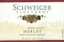 Schweiger Vineyards Merlot 1999 Front Label