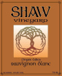Shaw Vineyard Sauvignon Blanc 2011 Front Label