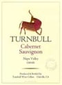 Turnbull Cabernet Sauvignon (half-bottle) 2000 Front Label