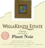 WillaKenzie Estate Emery Pinot Noir 2000 Front Label