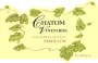 Chatom Semillon 2011 Front Label