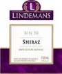 Lindeman’s Bin Series Bin 50 Shiraz 2002 Front Label