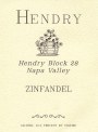 Hendry Block 28 Zinfandel 2007 Front Label