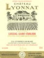 Chateau Lyonnat Lussac Saint-Emilion 2000 Front Label