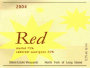 Shinn Estate Vineyards North Fork of Long Island Red 2004 Front Label