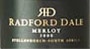 Radford Dale Merlot 2000 Front Label