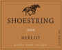 Shoestring Winery Merlot 2004 Front Label