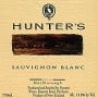 Hunter's Sauvignon Blanc 2002 Front Label
