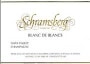 Schramsberg Blanc de Blancs 1999 Front Label