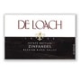 DeLoach Russian River Zinfandel 2001 Front Label