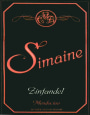 Simaine Cellars Zinfandel 2010 Front Label