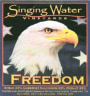 Singing Water Vineyards Freedom 2013 Front Label