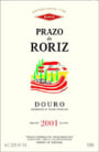 Quinta de Roriz Prazo de Roriz 2001 Front Label