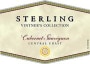 Sterling Vintner's Collection Cabernet Sauvignon 2001 Front Label