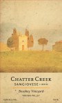 Chatter Creek Boushey Vineyard Sangiovese 2010 Front Label