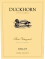 Duckhorn Stout Vineyard Merlot 2010  Front Label