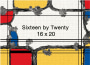 Sixteen by Twenty Wines 16 x 20 Cabernet Sauvignon 2008 Front Label
