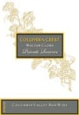 Columbia Crest Walter Clore Private Reserve Red 1999 Front Label