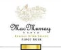 MacMurray Ranch Sonoma Coast Pinot Noir 2001 Front Label