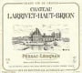 Chateau Larrivet Haut-Brion  1998 Front Label