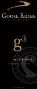 Goose Ridge G3 White 2010 Front Label