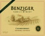 Benziger Sonoma County Chardonnay 2008 Front Label