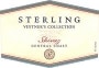 Sterling Shiraz 2001 Front Label