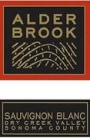 Alderbrook Winery Sauvignon Blanc 2001 Front Label