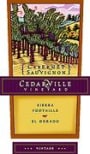 Cedarville Vineyards Cabernet Sauvignon 2000 Front Label