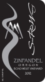 Sno Road Winery Zinfandel 2012 Front Label