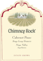 Chimney Rock Cabernet Franc 2010 Front Label