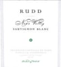 Rudd Sauvignon Blanc 2001 Front Label