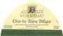 Louis Bernard Cotes du Rhone Villages 2001 Front Label