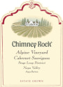 Chimney Rock Alpine Vineyard Cabernet Sauvignon 2013 Front Label