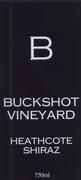 Buckshot Shiraz 2000 Front Label