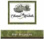 Chateau Ste. Michelle Dry Riesling 2002 Front Label