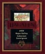 Hagafen Cabernet Sauvignon (OU Kosher) 2000 Front Label
