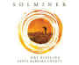 Solminer Wine Company Dry Riesling 2015 Front Label
