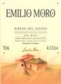 Emilio Moro Ribera del Duero 2000 Front Label