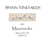 Spann Vineyards Mourvedre 2009 Front Label