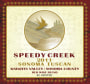 Speedy Creek Winery Tuscan Blend 2011 Front Label