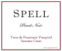 Spell Estate Terra de Promissio Vineyard Pinot Noir 2014 Front Label