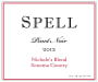 Spell Estate Nichole's Blend Pinot Noir 2012 Front Label