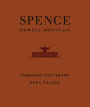 Spence Vineyards Cabernet Sauvignon 2012 Front Label